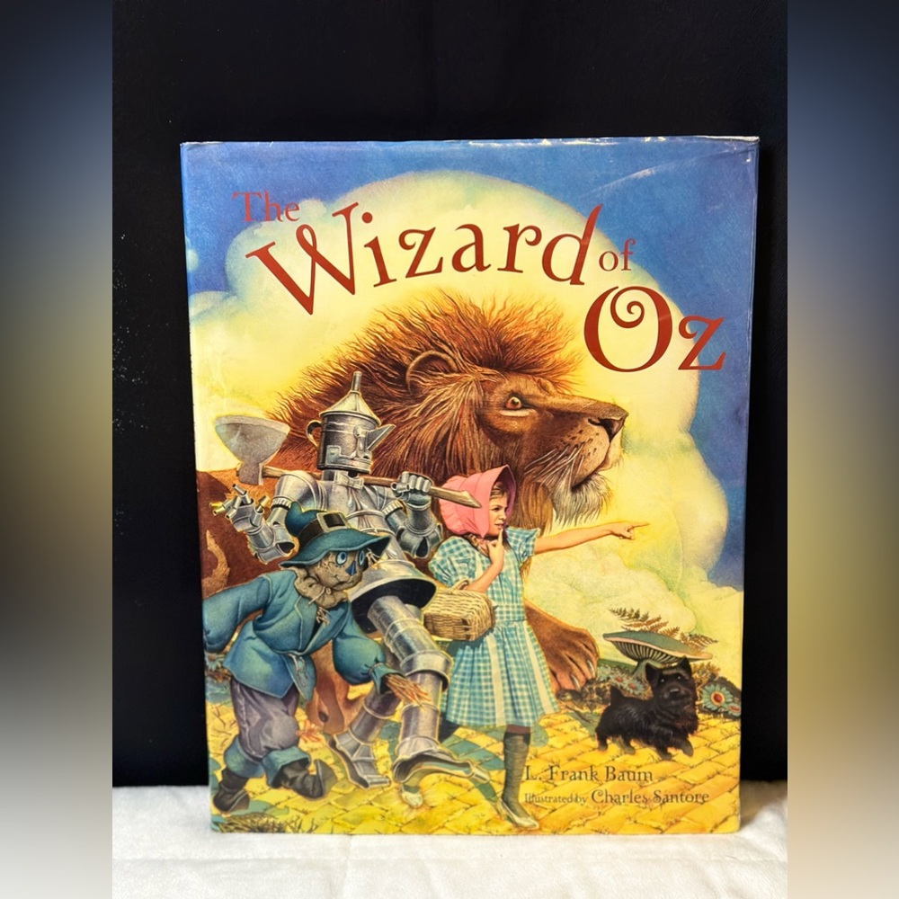 “The Wizard of Oz” L Frank Baum Large Hardcover Book Supported By Kohl's Cares